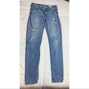 Hollister Medium Wash Jegging